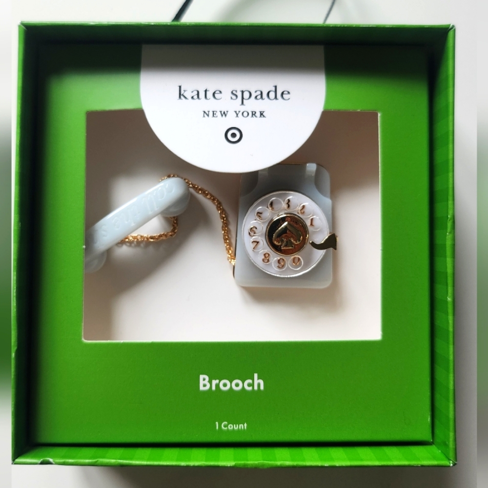 Kate Spade X Target Telephone Brooch